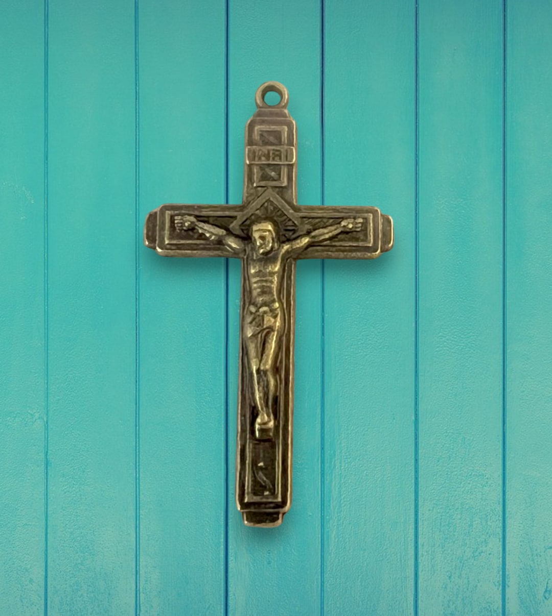 Bronze Fatima Rosary Crucifix, Pendant, Rosary Making, Jewelry Making ...