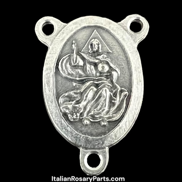 God Our Father Rosary Center Medal | Italian Rosary Parts