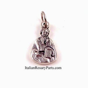 St John The Evangelist Bracelet Medal Charm | Italian Rosary Parts