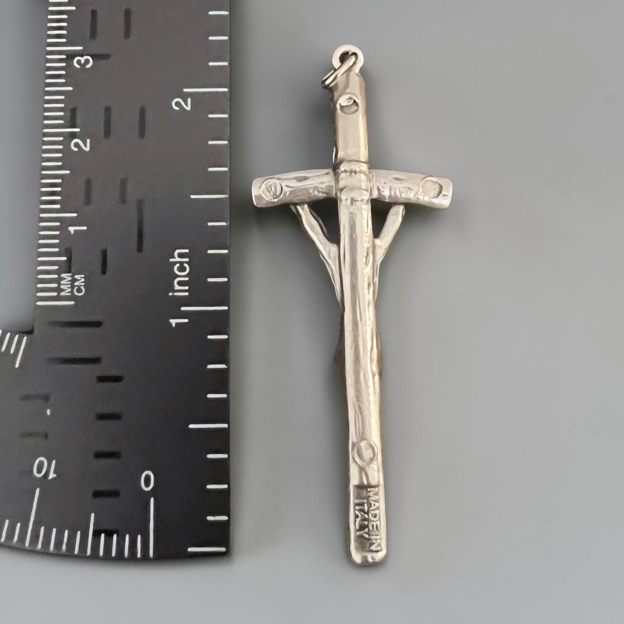 Large Papal Rosary Crucifix of Pope Saint John Paul II | Italian Rosary ...