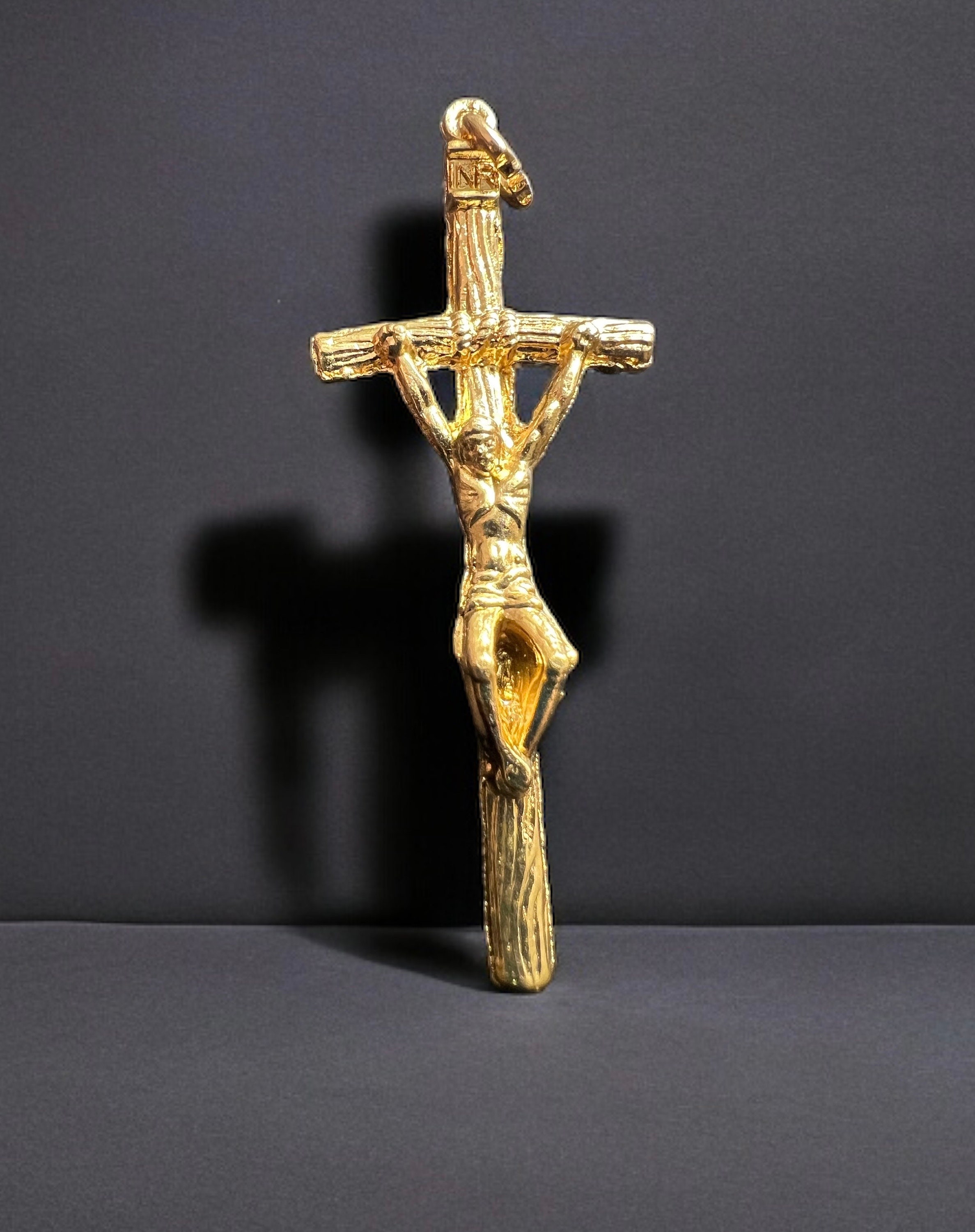 Saint John Paul II Rosary Crucifix | Gold Finish, Italian Made - Etsy