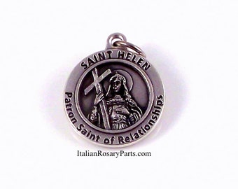 St Helen Medal Patron Saint of Relationships | Italian Rosary Parts