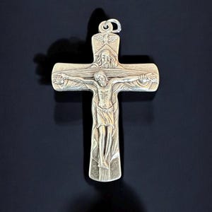 Kerken van Rome Heilige Drievuldigheid Rozenkrans Kruisbeeld 2-inch | Italiaanse rozenkransonderdelen