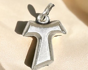 Franciscan Tau Bracelet Cross Medal | Italian Rosary Parts