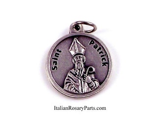 St Patrick Medal With Irish Prayer May The Road Rise Up To Meet You | Italian Rosary Parts