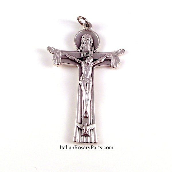 Holy Trinity Rosary Crucifix | Italian Rosary Parts