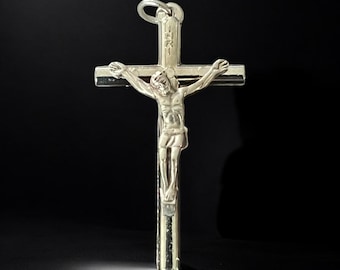 Simple Elegant Catholic Rosary Crucifix | Italian Rosary Parts | Catholic Rosary Parts