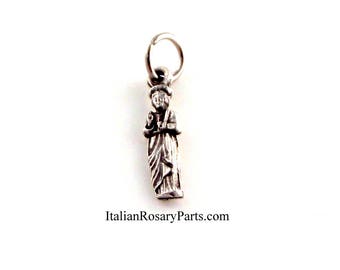 St Peter The Apostle Bracelet Medal Charm | Italian Rosary Parts