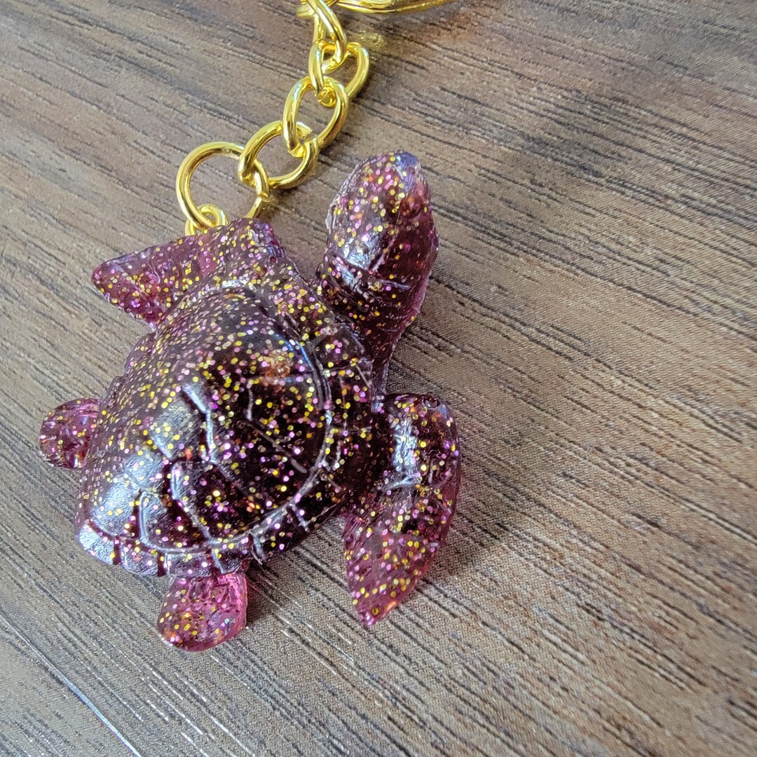 Sea Turtle Key Chain - Etsy