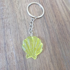Sea shell keychain