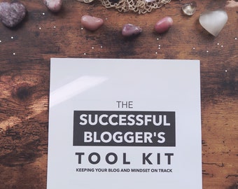 Blog Planner - Business Planner - Mindset Worksheets - Blogging Checklists - How to Start a Blog - Business Tool Kit