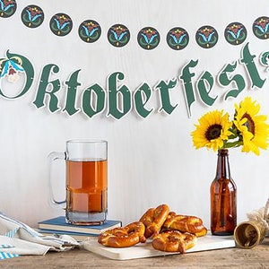 Oktoberfest Banner| Oktober Party Decorations | Oktoberfest Party Ideas | Oktoberfest Party Supplies