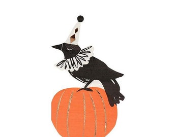 Halloween Crow Napkins