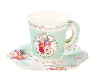 disposable paper tea cups with handles