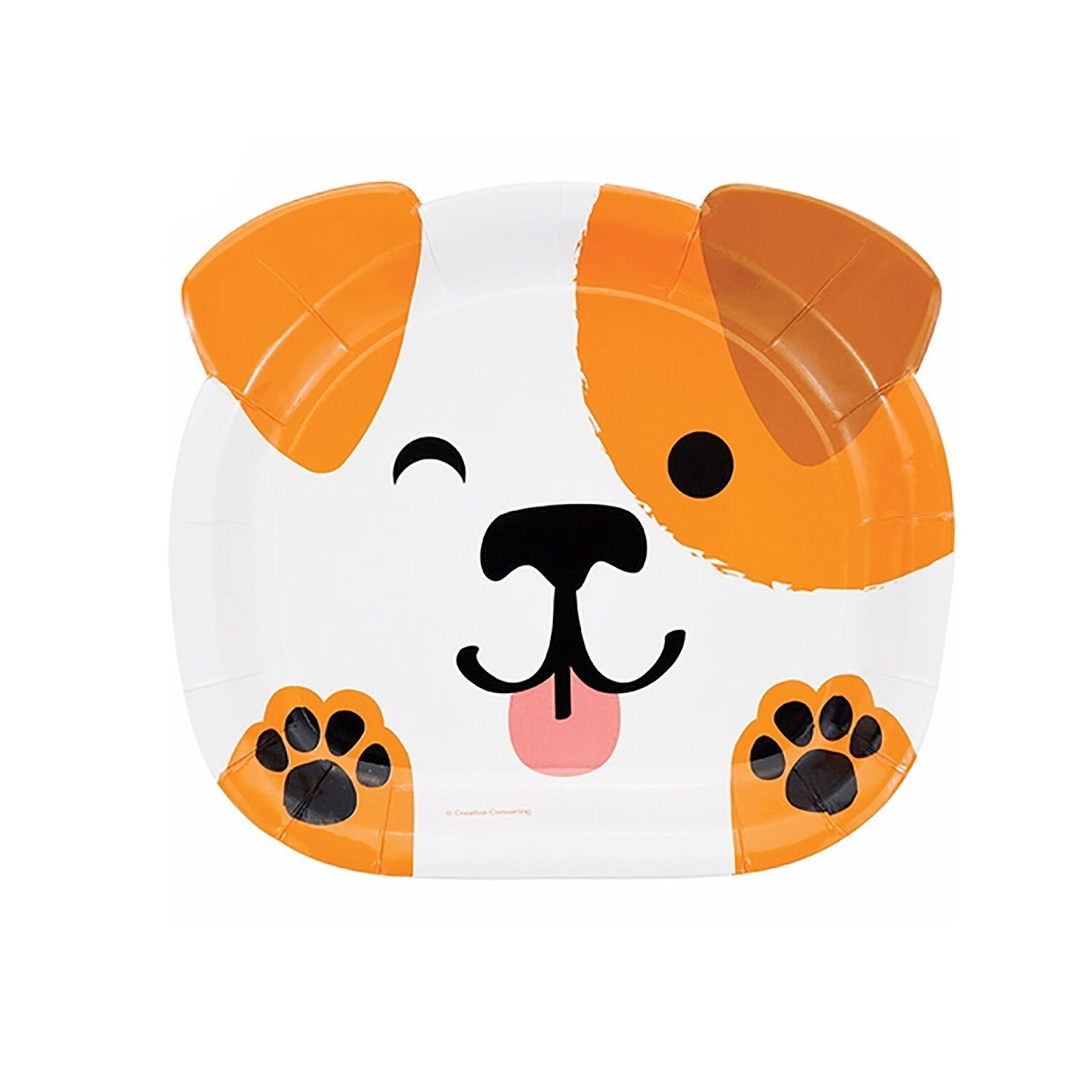 Dog Party Plates Dog Paper Plates Dog Birthday Party Etsy