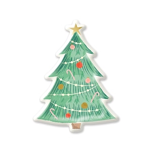 Christmas Plates | Party Plates | Holiday Plates | Disposable Plates | Holiday Appetizer Plates | Xmas Plates