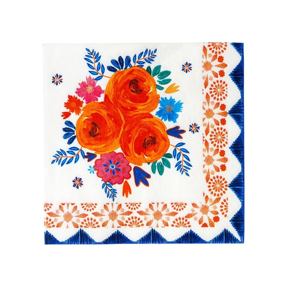 Floral Napkins | Decorative Napkins - Flower Napkins - Patterned Napkins - Flower Paper Napkins - Flower Napkins - Boho Bridal Shower - Boho Il_570xn