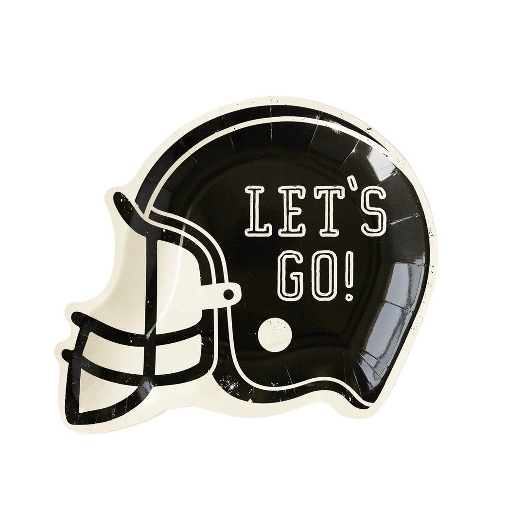 Football Paper Plates Football Party Football Birthday Party Tailgate