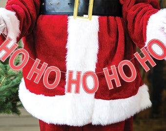 Ho Ho Ho Christmas Party Banner