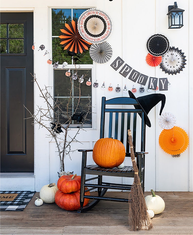 Halloween Mini Banner Set  Halloween Decor  Halloween image 3