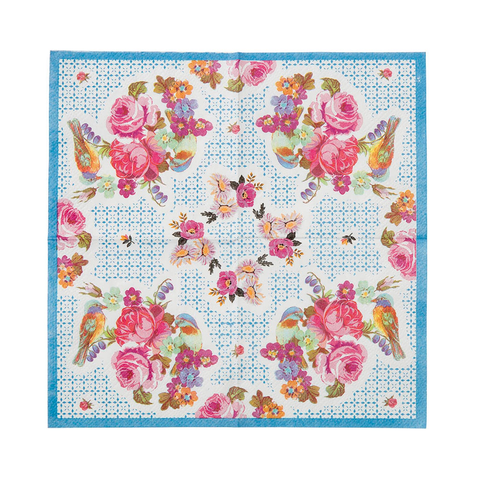 Floral Napkins Flower Napkins Flower Paper Napkins Etsy