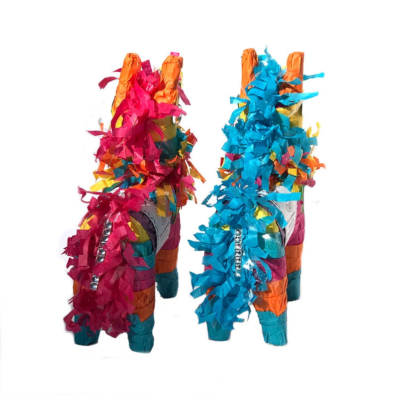 Mini Donkey Piñata Fiesta Party Favor Small Pinata Etsy