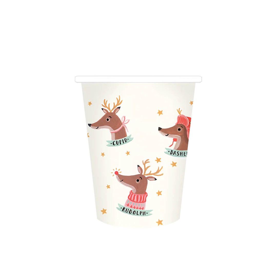 Christmas Paper Cups | Holiday Cup | Christmas Cups | Christmas Coffee ...