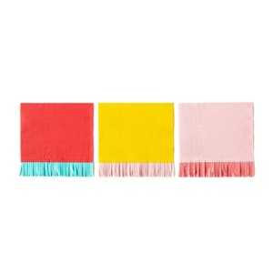 Paper Cocktail Napkins Party Napkins Fiesta Napkins Decorative Paper Napkins Colorful Napkin Disposable Napkins Beverage Napkins image 3