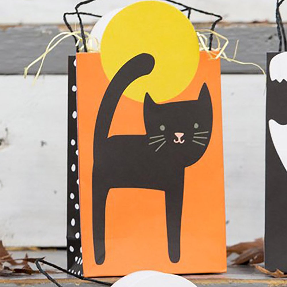 Halloween Treat Bags Halloween Party Bags Halloween Bags Etsy