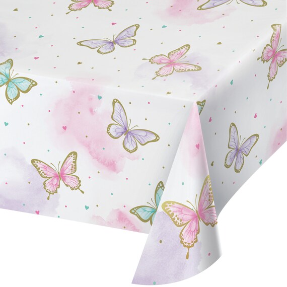 Butterfly Tablecloth | Butterfly Table Decorations - Butterfly Birthday Party Decorations - Butterfly Baby Shower - Butterfly Themed Party Il_570xn