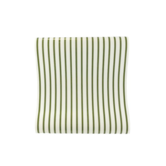 Striped Table Runner | Green Table Runner - Paper Table Runner - Paper Runner - Holiday Table Runner - Green Christmas Table Runner Il_570xn
