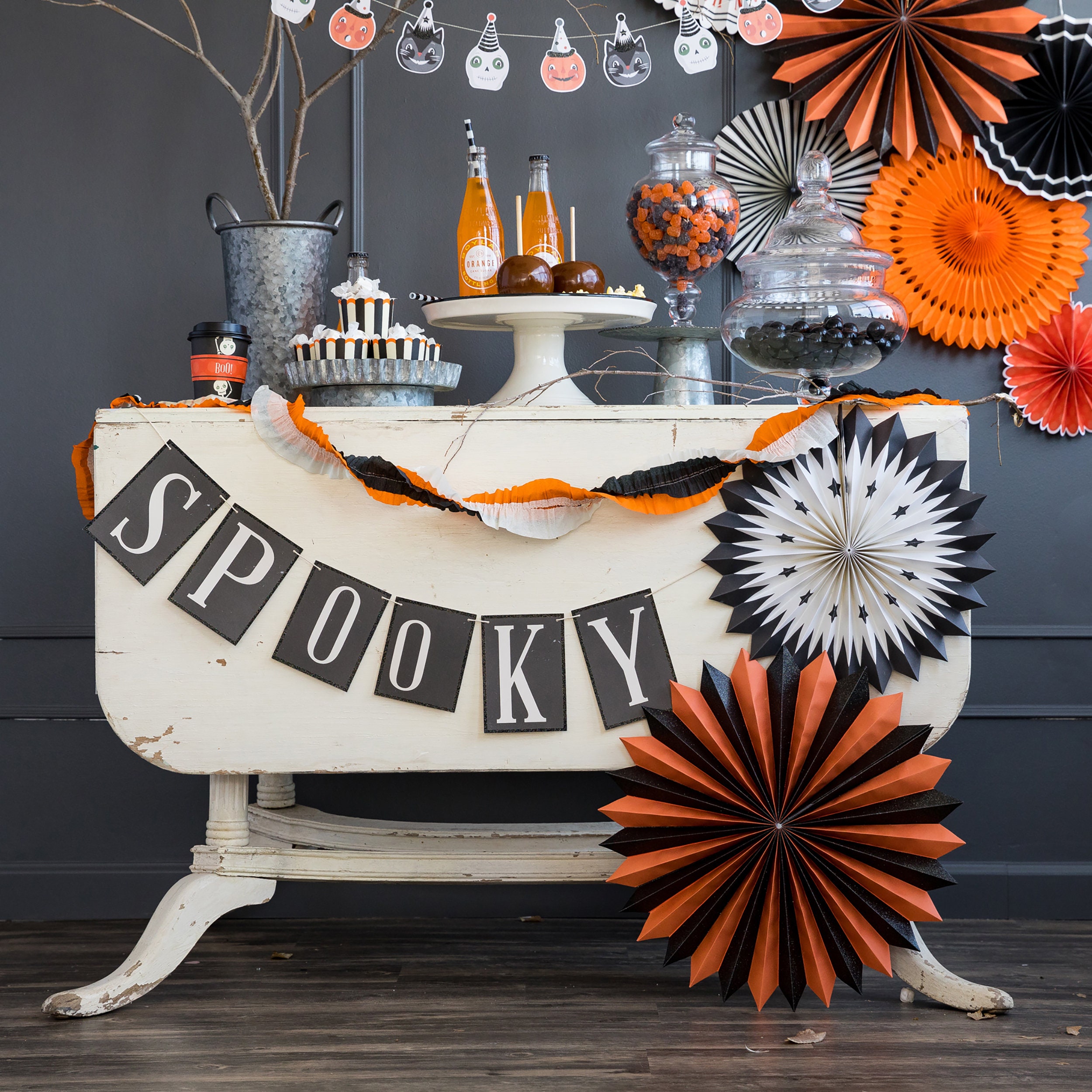 Halloween Streamers Halloween Party Decorations Halloween Etsy