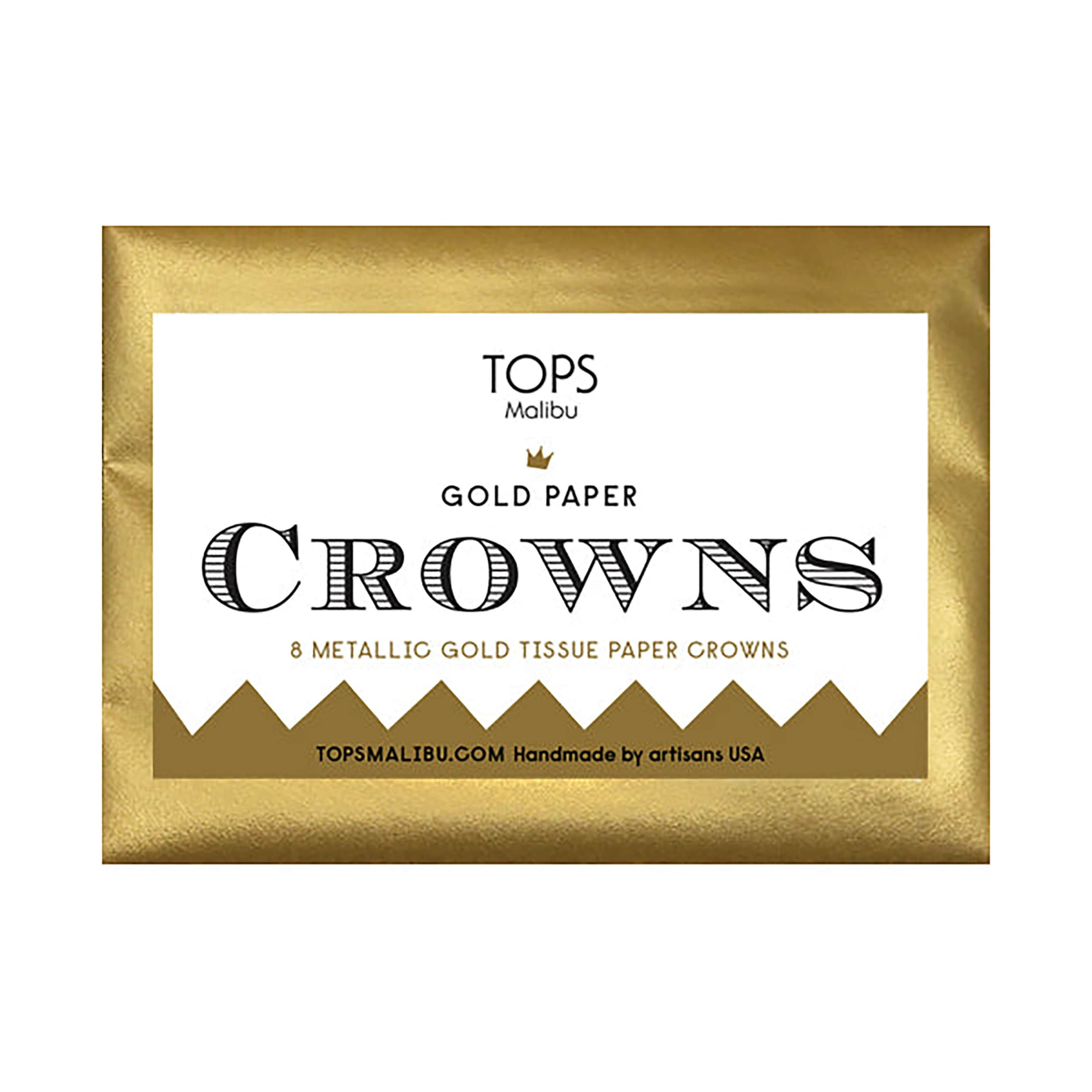 Crown Display Metallic Gold Foil Sheets For Gift Wrapping 100 Sheets I 15  In X 20 In I Gold Foil Sheets For Crafts I Plastic Wrap For Presents I Gift