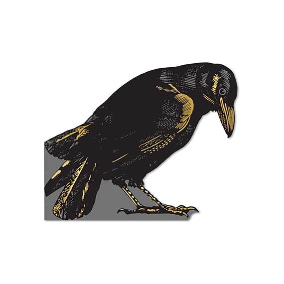 Halloween Raven | Halloween Paper Napkin - Halloween Tableware - Halloween Crow - Halloween Napkin - Halloween Table - Raven Napkins Il_570xn