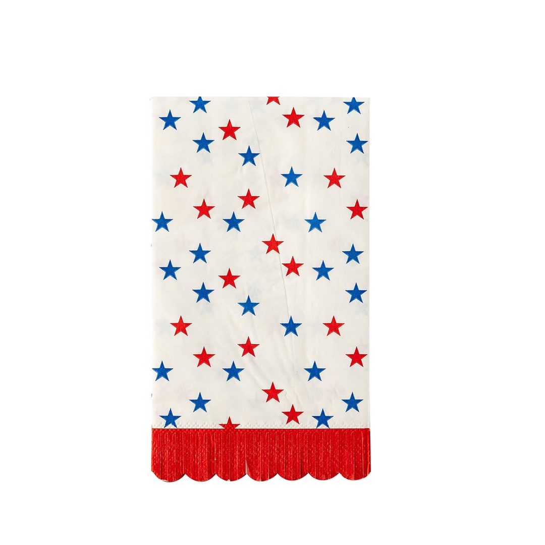 Patriotic Napkins 4th of July Napkins 4th of July Table Decorations 4th