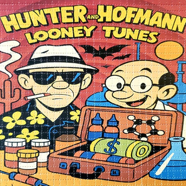 Stampa artistica su supporto cartaceo dei Looney Tunes di Hunter & Hofmann.