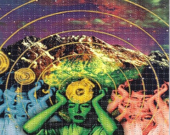 ブロッターアート  若きアルバート・ホフマン博士 スイス時代 【メルカリ便配送】 ブロッターアート 若きアルバート・ホフマン博士 スイス時代