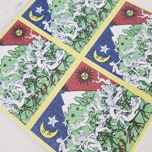 Bicyle Day Blotter Art Print