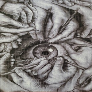 Artist's Eye Blotter Art Print