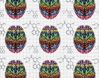 Original Your Brain On L Blotter Art Print unsigned