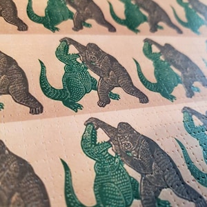 Killer Kong Tabs 16 panel 70s Style Blotter Art Print