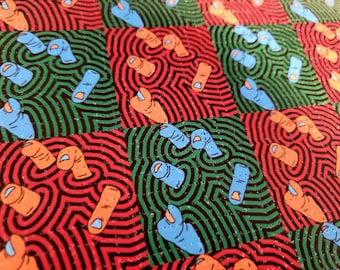 サイコベア LSD ブロッターアート サイケデリック酸フリーペーパー