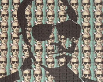 Hunter S. Thompson Blotter Art Print