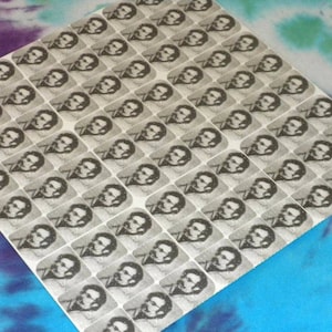 2013 circulated rare Owsley Heads Blotter Art print