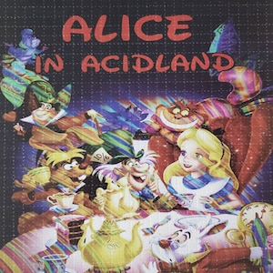 Alice In AcidLand Blotter Art Print