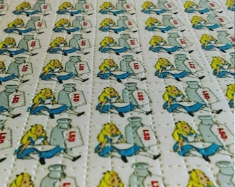 Vintage Alice In Acid Land Blotter art Sheet