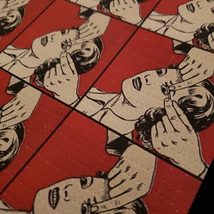 Original Eye Opener Blotter art print.