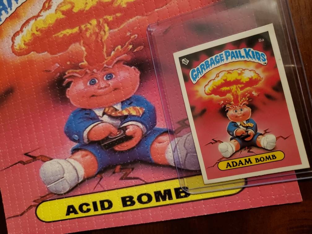 2014 Acid Bomb Garbage Pale Kid Tribute Blotter Art Print Only . Not ...