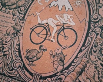 Ride Through The Looking Glass Bike dag 2026 dubbelzijdige vloeipapier kunstdruk