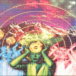Mind Expansion  Blotter Art Print
